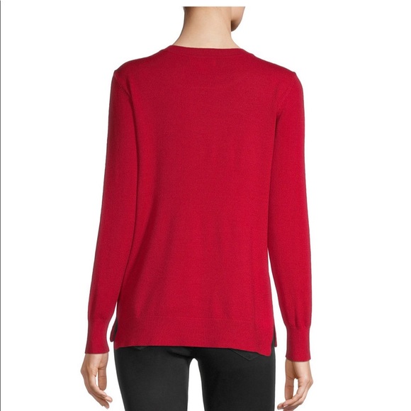 Liz Claiborne Long Sleeve Sweater - Picture 3 of 3